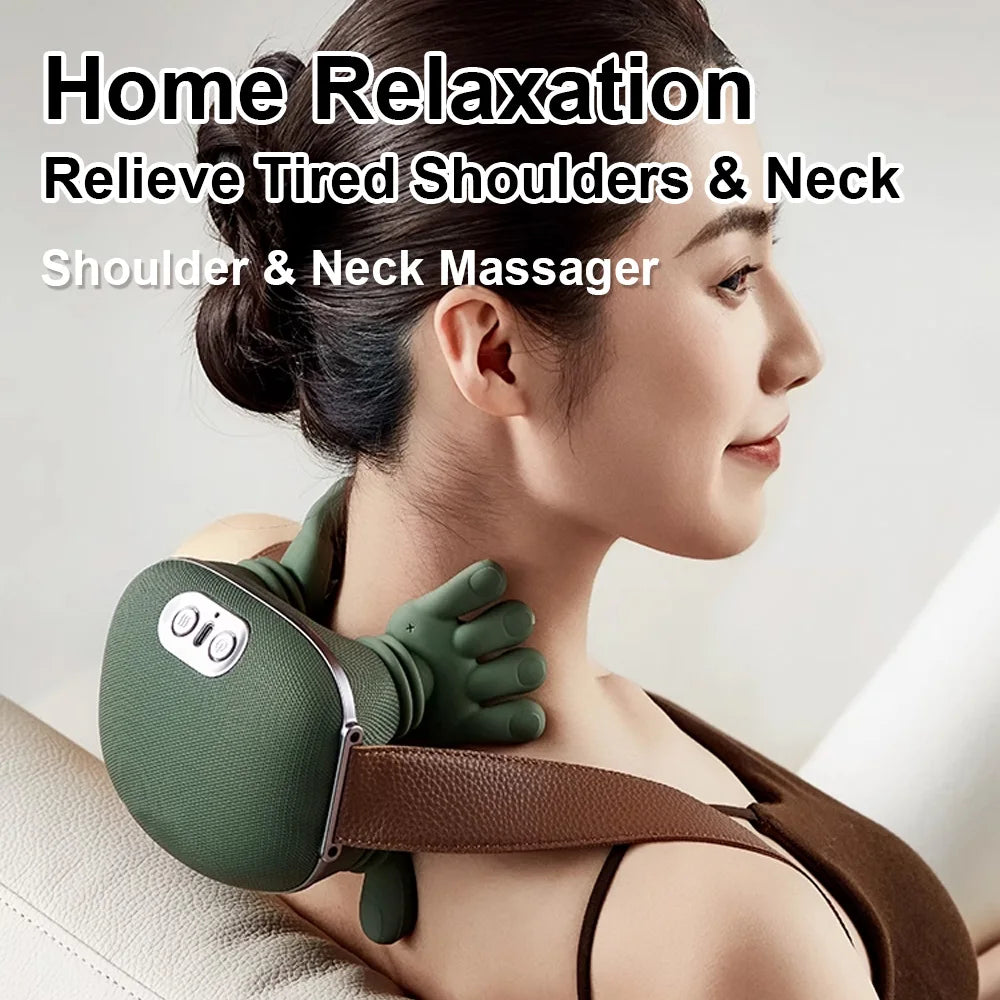New Finger Pressure Neck and Shoulder Deep electric Massager