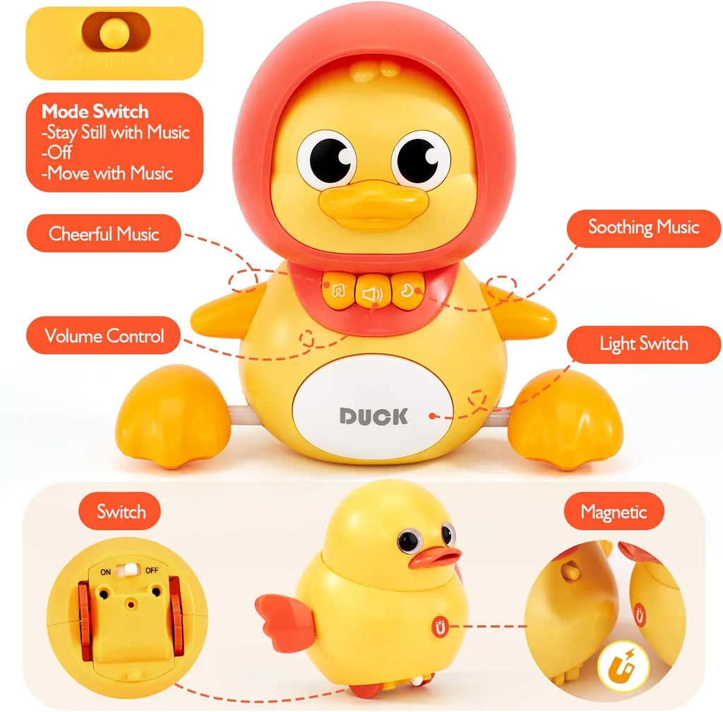 Baby Crawling & Dancing Toy – Light-Up Interactive Learning Toy for Toddlers